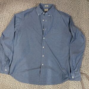 J. Crew Casual Blue Button-Down Shirt